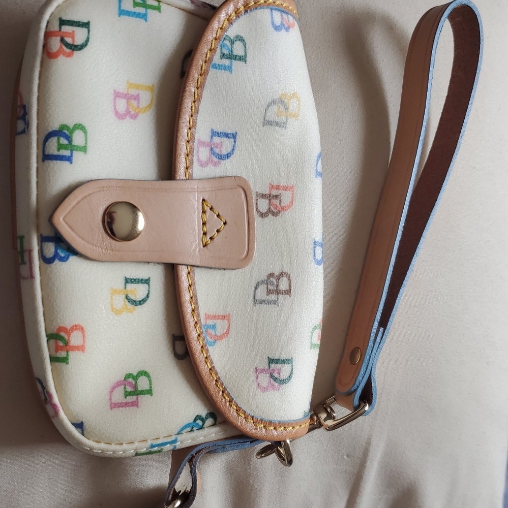 Dooney and Burke vintage wristlet small